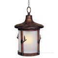 Traditional Outdoor Hanging Pendant Lights Europe Mid Century Patio Lantern 110 - 220 V